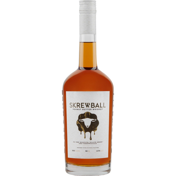 Skrewball Peanut Butter Whiskey with Natural Flavors - 750 mL - 750ML
