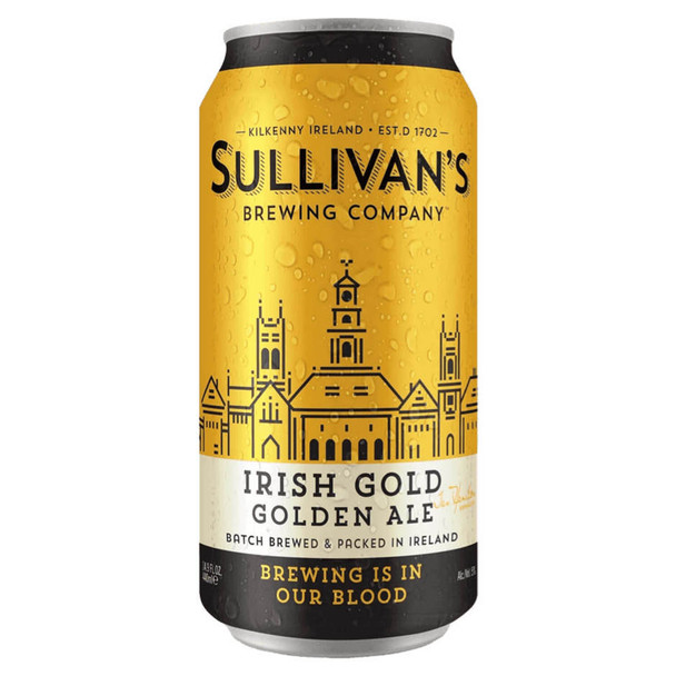 Sullivan's Brewing Irish Gold Golden Ale - 4-PK - Aluminum