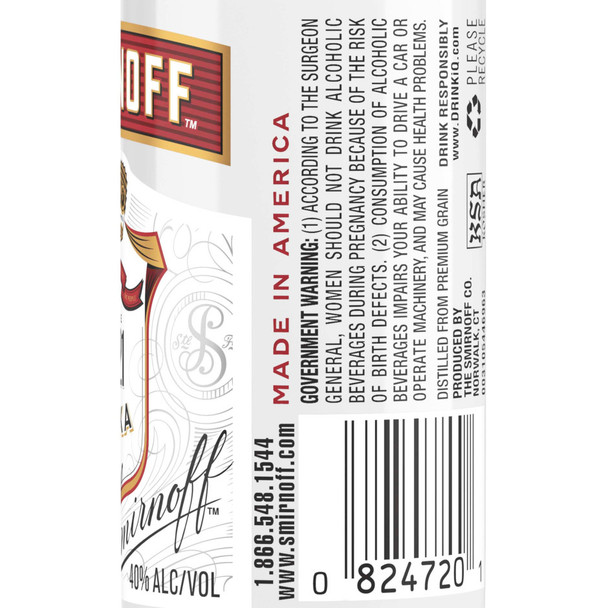 Smirnoff  Vodka - 50 mL - 50ML - Glass