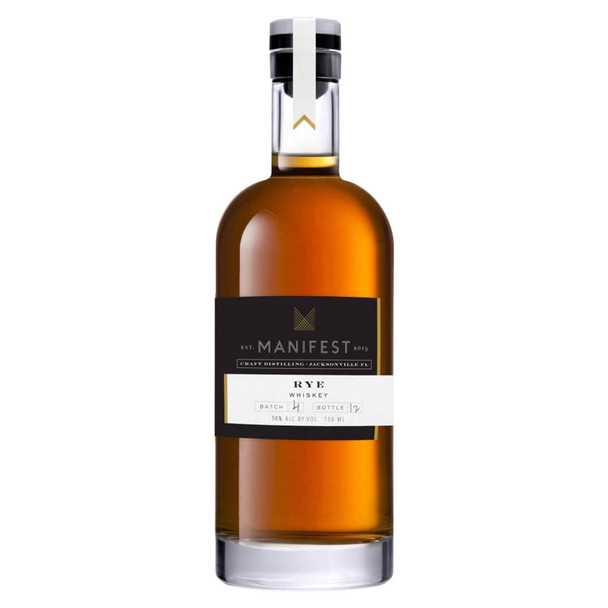 Manifest Rye Whiskey - 750 mL - 750ML - Glass