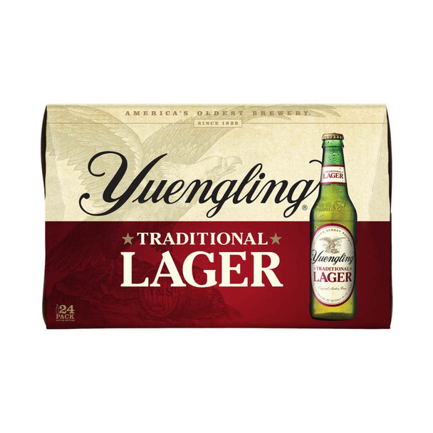 Yuengling Traditional Lager - 12 Oz - 24-PK - Glass