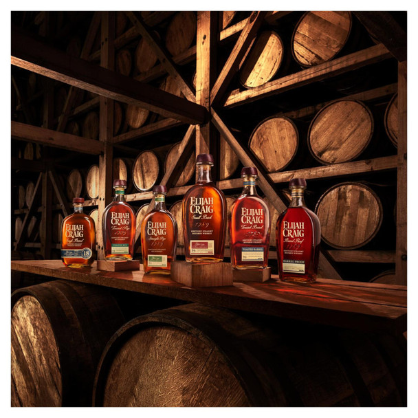 Elijah Craig Straight Rye Whiskey - 750 mL - 750ML - Glass