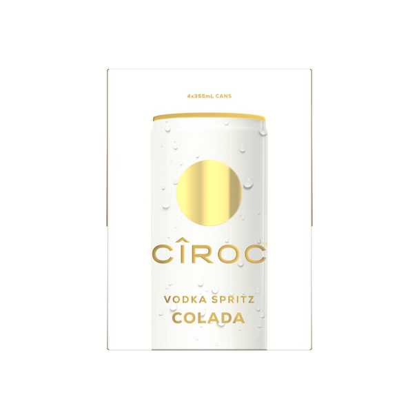 Ciroc Colada Vodka Spritz - 355 mL - 4-PK - Aluminum