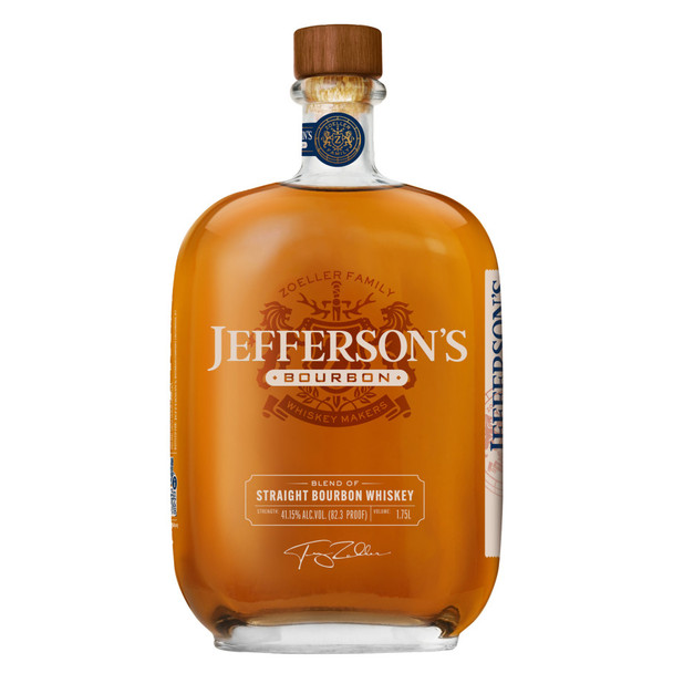 Jefferson's Bourbon Whiskey - 1.75 L - 1.75L - Glass