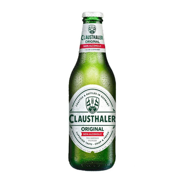 Clausthaler Original Non-Alcoholic Beer - 12 Oz - 6-PK - Glass