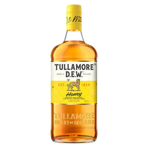 Tullamore D.E.W. Honey Irish Whiskey - 750 mL - 750ML - Glass