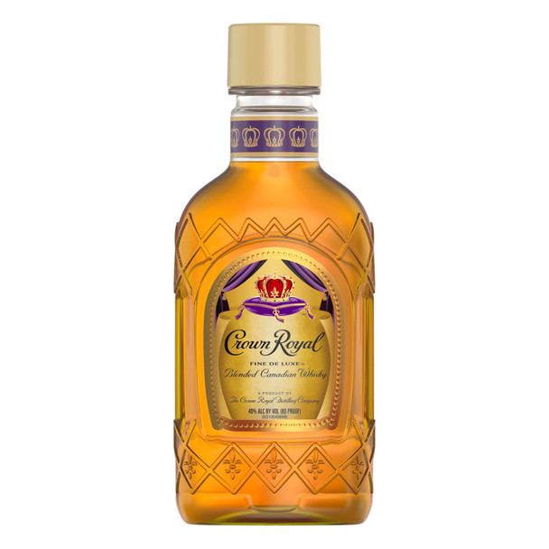 Crown Royal Deluxe Canadian Whisky - 200 mL - 200ML - Glass