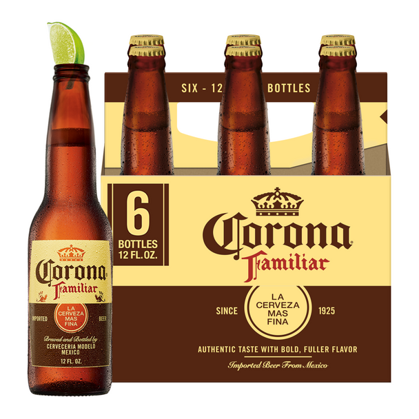 Corona Familiar - 12 Oz - 6-PK - Glass