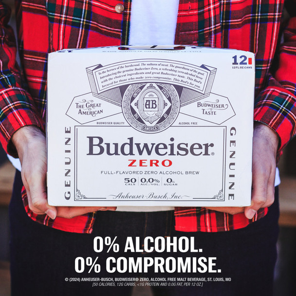 Budweiser Zero - 12 Oz - 12-PK - Aluminum Budweiser Zero - 12 Oz - 12-PK - Aluminum