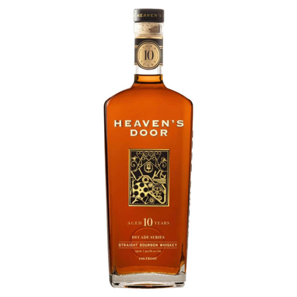 Heaven's Door 10 Year Bourbon Whiskey - 750 mL - 750ML - Glass