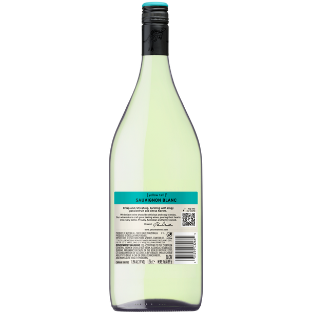 Yellow Tail Sauvignon Blanc - 1.5 L - 1.5L - Glass