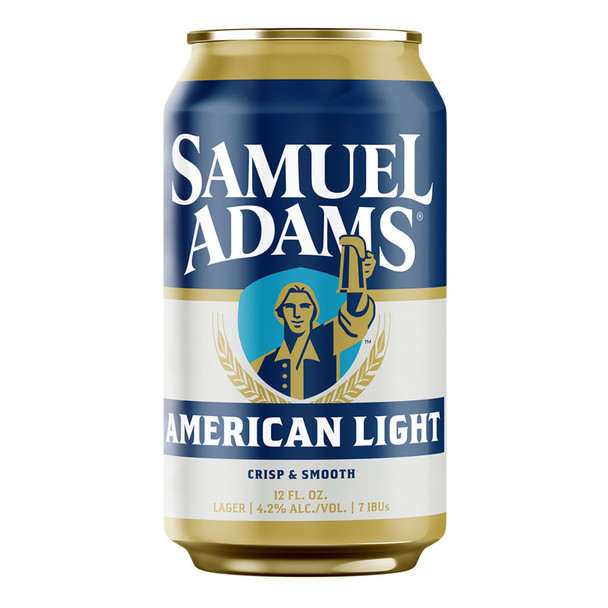 Sam Adams American Light Lager - 12-PK - Aluminum