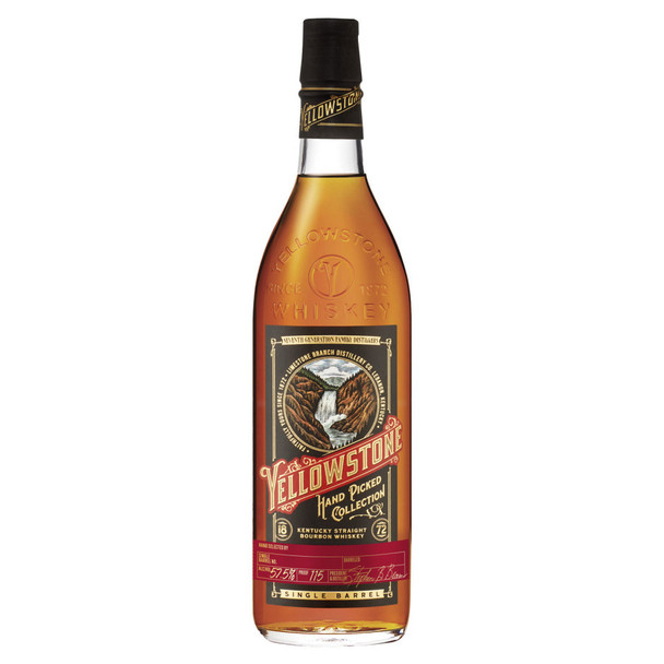 Yellowstone ABC Hand Selected Single Barrel Collection 23290 Bourbon Whiskey - 750 mL - 750ML - Glass