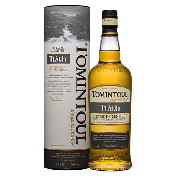 Tomintoul T'Laith Scotch Whisky - 750 mL - 750ML - Glass