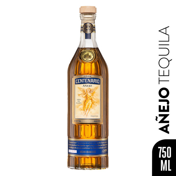 Gran Centenario Anejo Tequila - 750 mL - 750ML - Glass