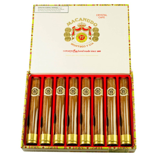 Macanudo Cafe Crystal Tube Robusto - Box