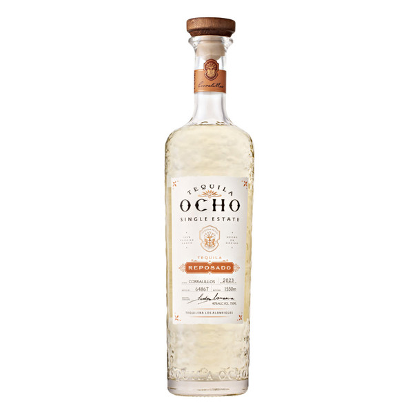 Tequila Ocho Reposado - 750 mL - 750ML - Glass