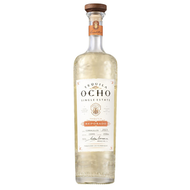 Tequila Ocho Reposado - 750 mL - 750ML - Glass