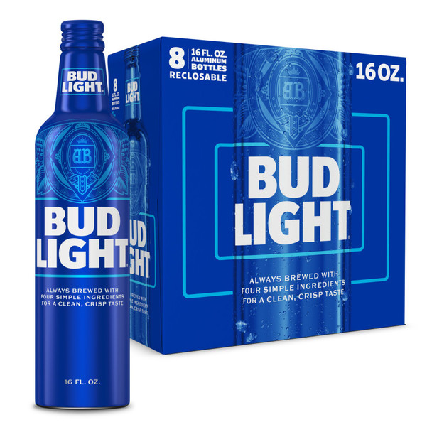 Bud Light - 16 Oz - 8-PK - Aluminum