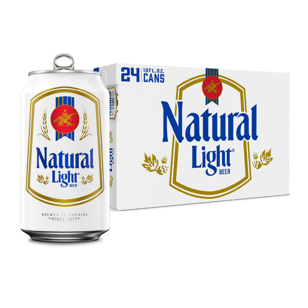 Natural Light - 12 Oz - 24-PK - Aluminum