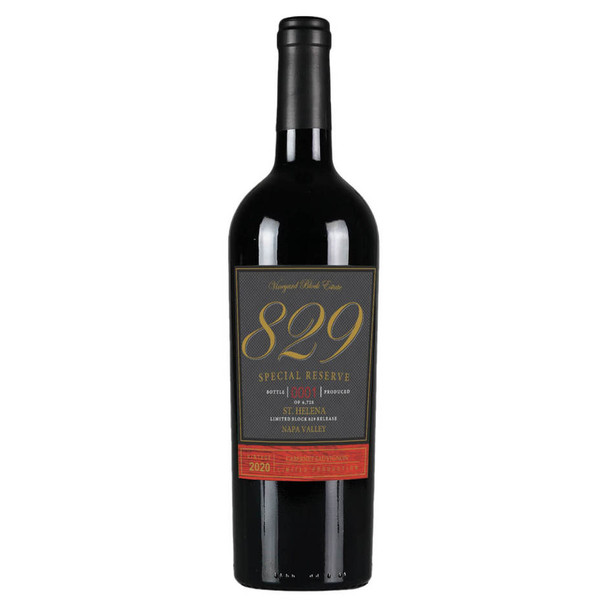 Block 829 Special Reserve St Helena Cabernet Sauvignon - 750 mL - 750ML - Glass