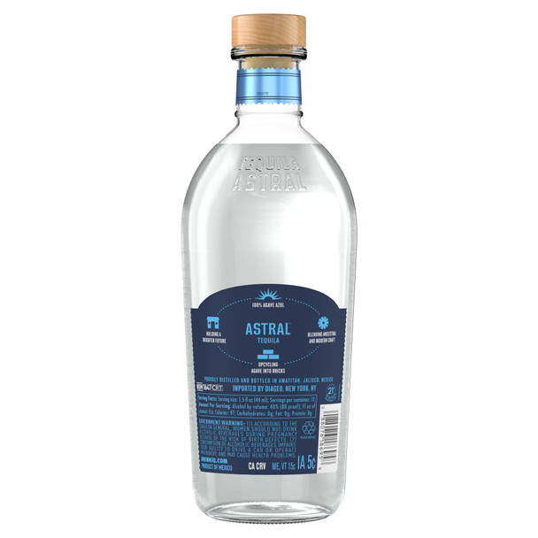 Astral Blanco Tequila - 750 mL - 750ML - Glass
