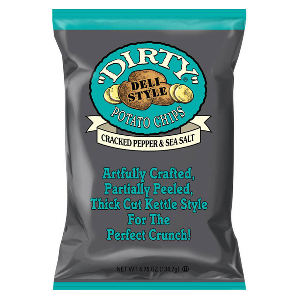 Dirty Chips Cracked Pepper & Sea Salt - 4.75 Oz - 4.75Z