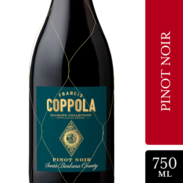 Francis Coppola Diamond Santa Barbara Pinot Noir - 750 mL - 750ML