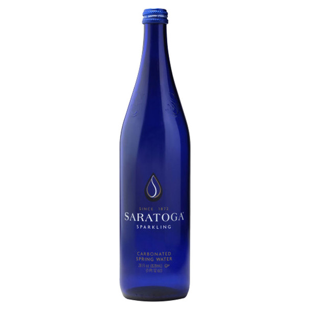 Saratoga Sparkling Spring Water - 28 Oz - 28OZ - Glass