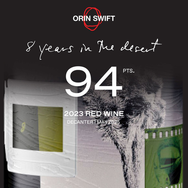 Orin Swift 8 Years in the Desert - 750 mL - 750ML - Glass