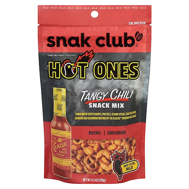 Snak Club Hot Ones Tangy Chili Snack Mix - 4.5 Oz - 4.5OZ