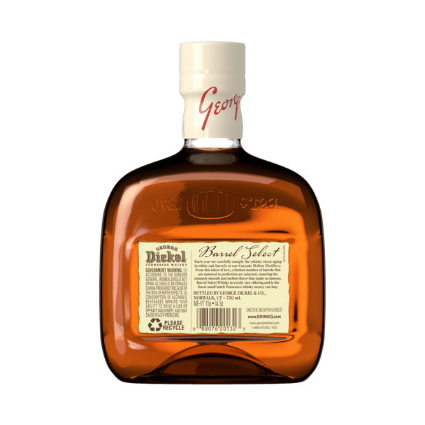 George Dickel Single Barrel Tennessee Whisky - 750 mL - 750ML - Glass