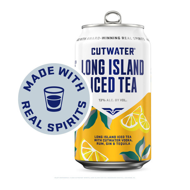 Cutwater Long Island Iced Tea - 12 Oz - 4-PK - Aluminum