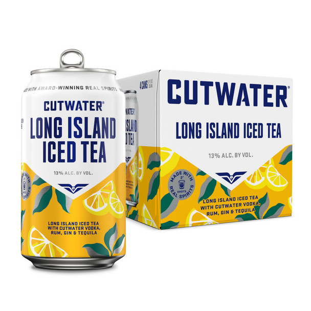 Cutwater Long Island Iced Tea - 12 Oz - 4-PK - Aluminum