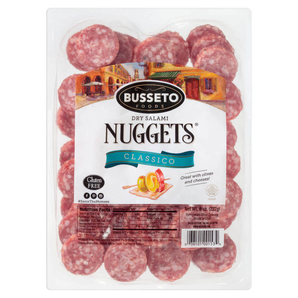 Busseto Dry Salami Nuggets - 8 Oz - 8-OZ