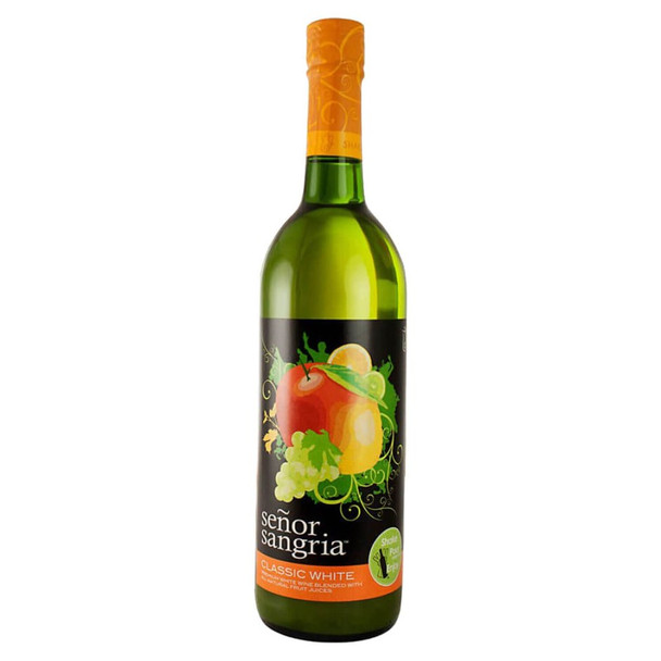 Senor Sangria Classic White - 750 mL - 750ML - Glass