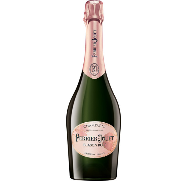 Perrier Jouet Blason Rose Champagne - 750 mL - 750ML - Glass