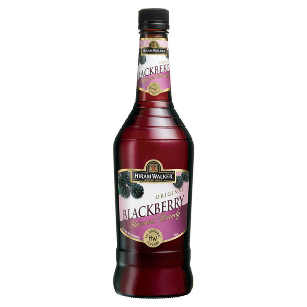 Hiram Walker Blackberry Brandy - 750 mL - 750ML - Glass