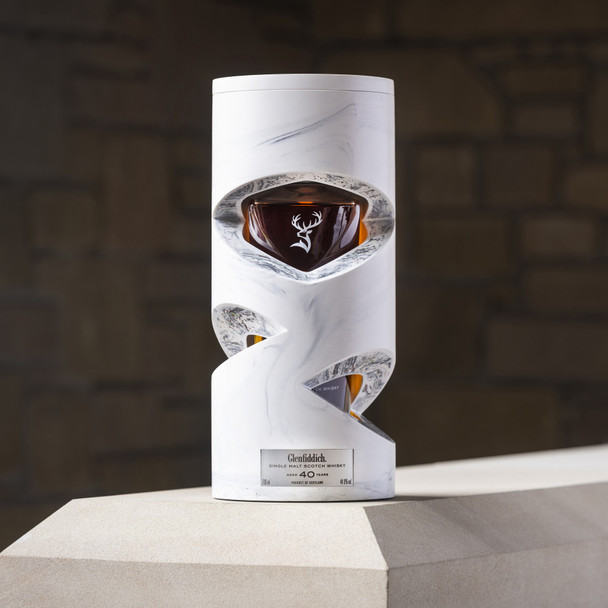 Glenfiddich 40 Year Old Cumulative Time Single Malt     Scotch Whisky - 750 mL - 750ML - Glass
