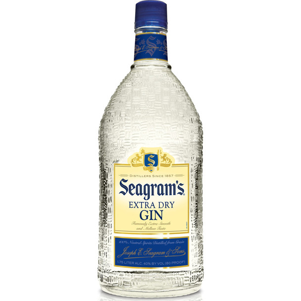 Seagram's Extra Dry Gin - 1.75 L - 1.75L - Glass