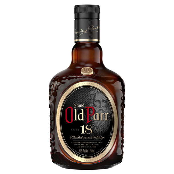 Old Parr 18 Year Blended Scotch Whiskey - 750 mL - 750ML - Glass