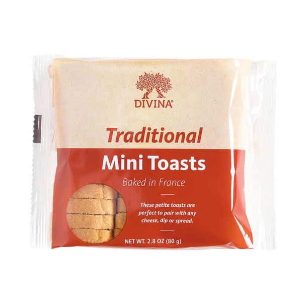 Divina Mini Toast - 2.8 Oz - 2.8OZ