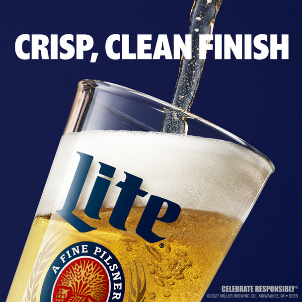 Miller Lite - 12 Oz - 24-PK - Aluminum