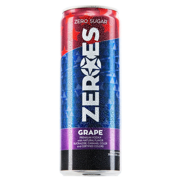 Zeroes Grape - 4-PK - Aluminum