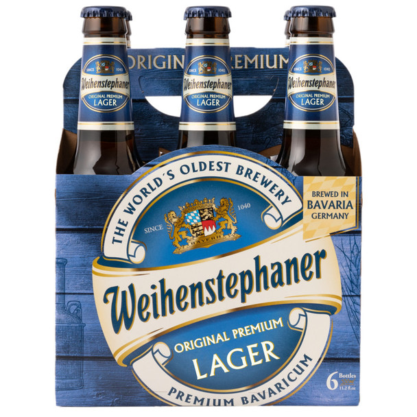 Weihenstephaner Original Lager - 12 Oz - 6-PK - Glass