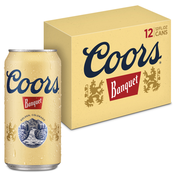 Coors Banquet - 12 Oz - 12-PK - Aluminum