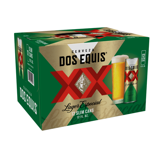 Dos Equis Lager - 12 Oz - 12-PK - Aluminum