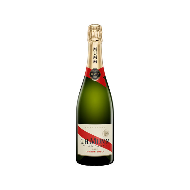 G.H.Mumm Grand Cordon Champagne - 750 mL - 750ML - Glass