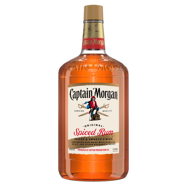 Captain Morgan Spiced Rum - 1.75 L - 1.75L - Glass