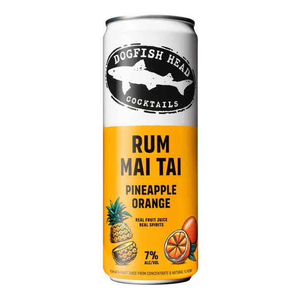 Dogfish Head Rum Mai Tai Pineapple Orange - 4-PK - Aluminum